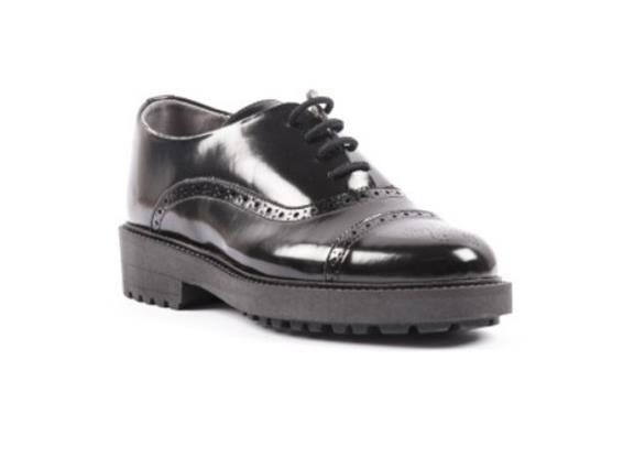 Schoenen Becky Oxford Zwart from Shop Like You Give a Damn