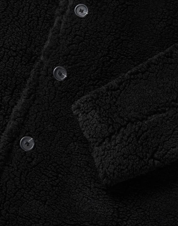 Teddy Coat Black 4