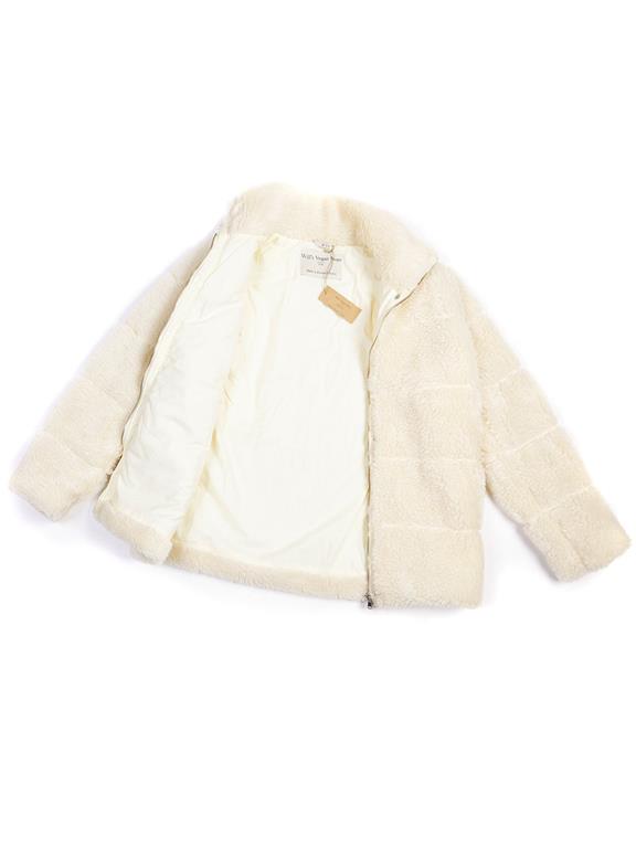 Recycled Teddy Coat Cream from Shop Like You Give a Damn