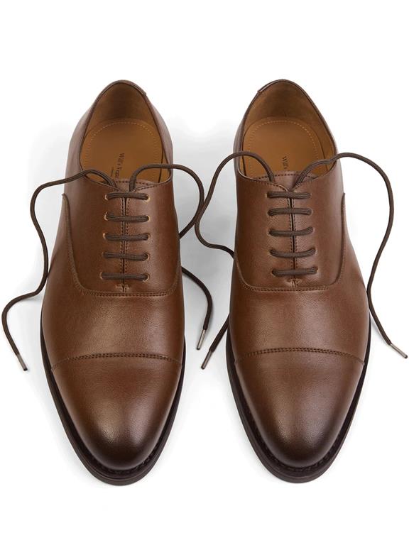 Goodyear Welt Oxfords Chestnut from Shop Like You Give a Damn