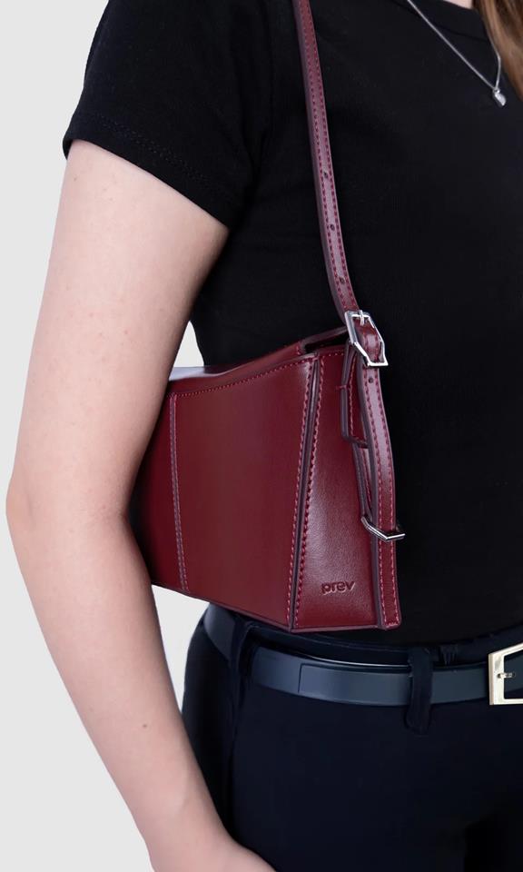 Tas Kiara Mini Bordeaux from Shop Like You Give a Damn