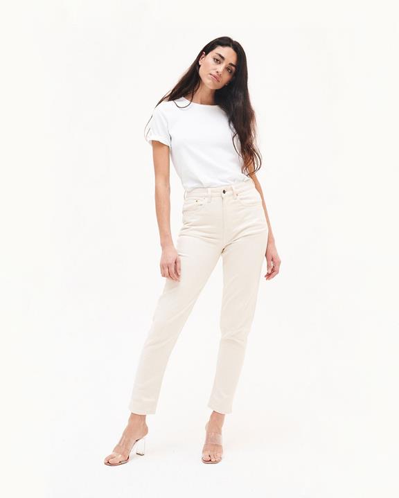 Mom Jeans Nora Loose Tapered Undyed 2