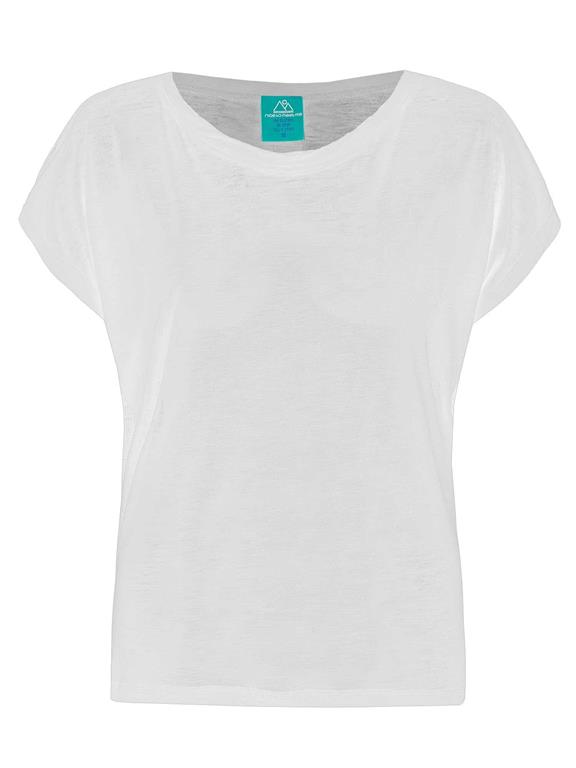 Oversized T-Shirt Weiß 1