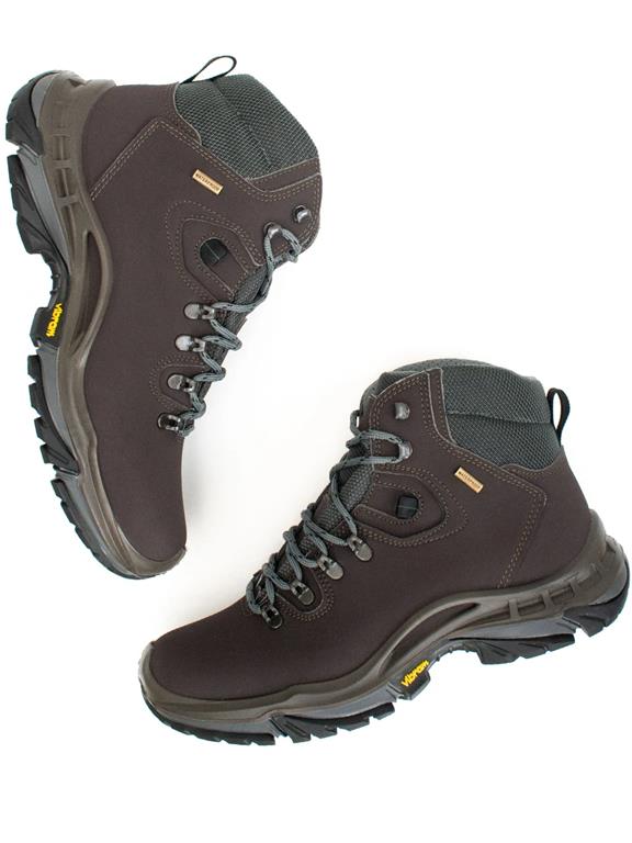 Hiking Boots Waterproof Wvsport Dark Brown 6