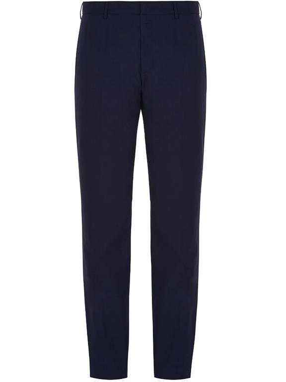 Trousers Two Piece Suit Dark Blue 3