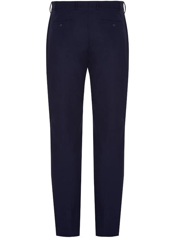 Trousers Two Piece Suit Dark Blue 4