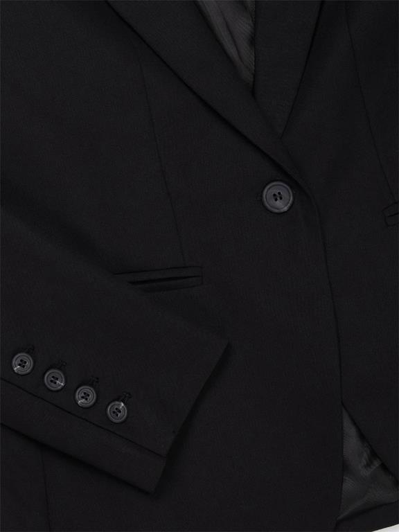 Jacket Two Piece Suit Black 1