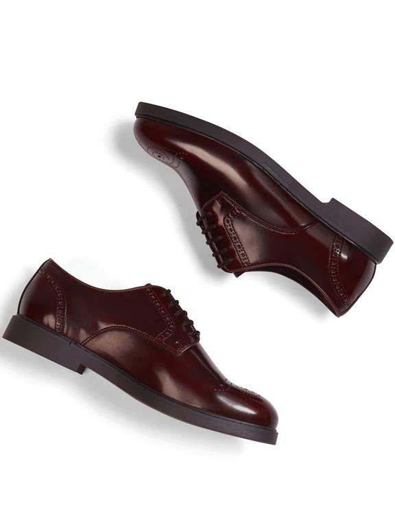 Signature Brogues Cordovan Red Gloss from Shop Like You Give a Damn
