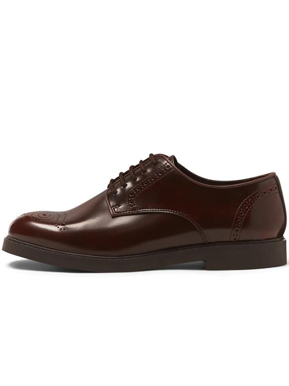 Signature Brogues Cordovan Red Gloss from Shop Like You Give a Damn