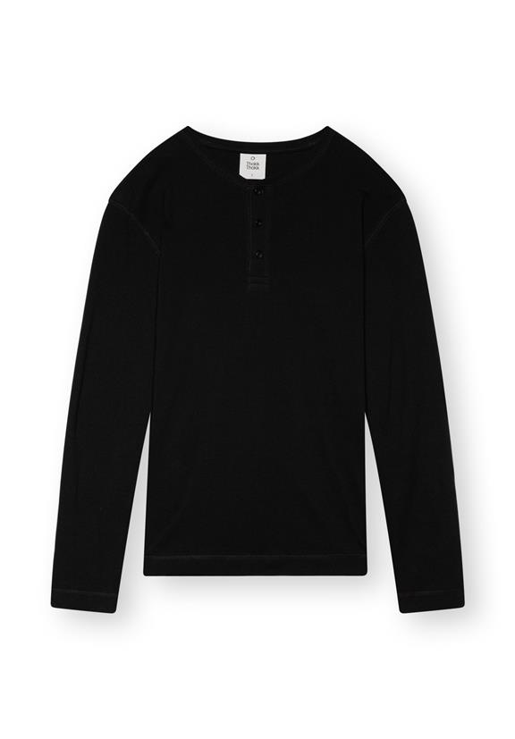 Serafino T-Shirt À Manches Longues Noir 5