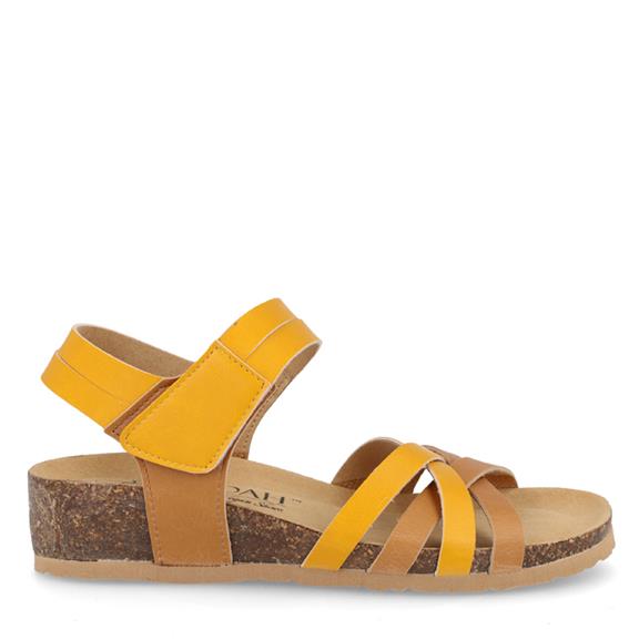 Wedge Sandals Ilaria Ochre Yellow 3