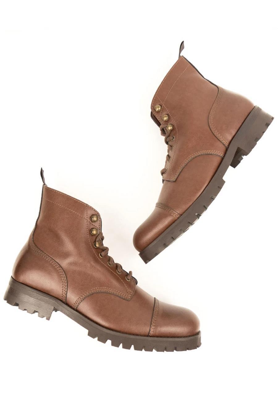 Image of Will's Vegan Store mannen vegan Work Boots Bruin