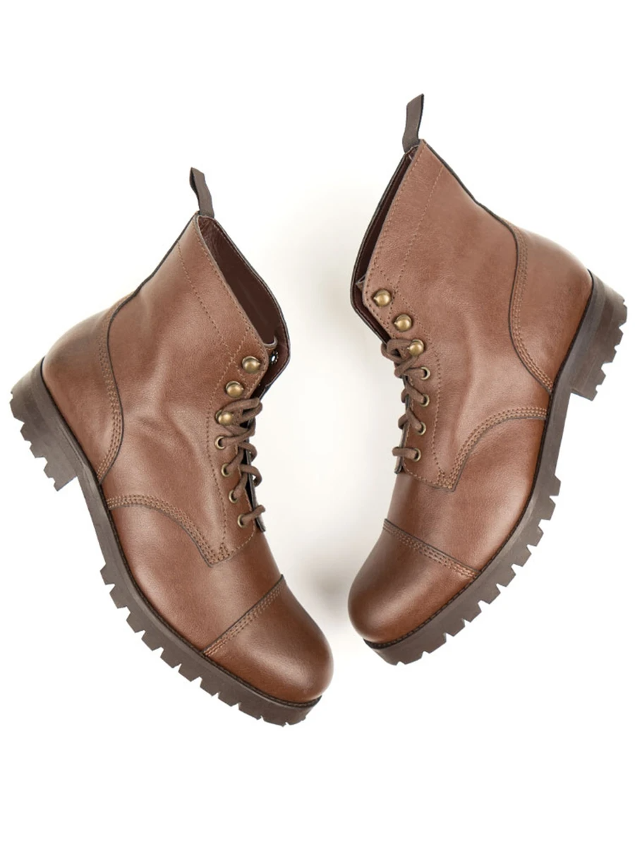 Will's Vegan Store men vegan Work Boots Brown
